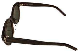 YVES SAINT LAURENT WOMEN’S SL M31/F BROWN POLARIZED SUNGLASSES CASE NOT INCLUDED